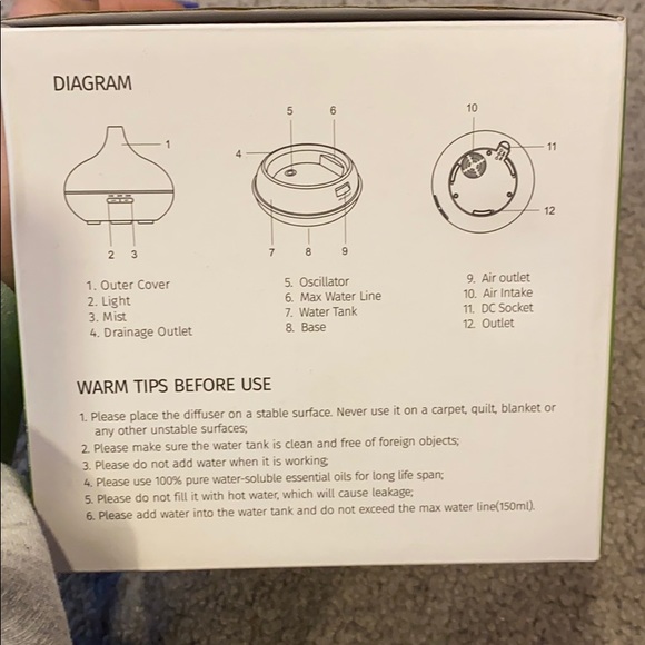 Ultrasonic Oil Diffuser - Picture 3 of 4